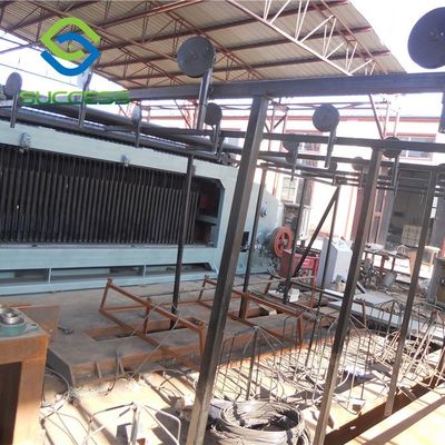 중국 중량 산업 자동 4300mm PLC 가비온 망 엮기 기계 협력 업체