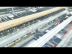 메쉬를 짜기 위한 주문 제작된 색상 / 크기 80x100mm 개비온 메쉬 기계