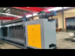 4300mm 너비 와이어 가비온 망 기계 / 장비 수압 드라이브